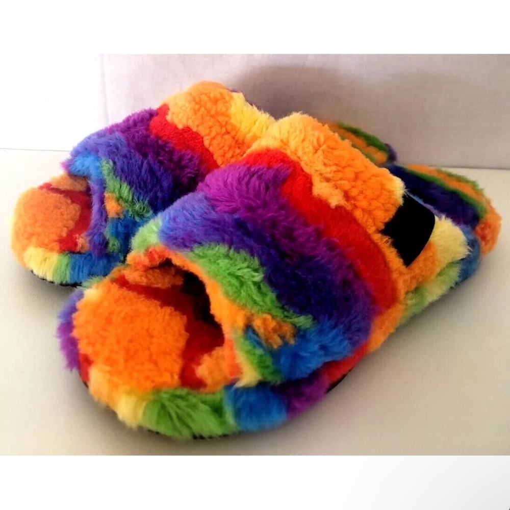 UGG rainbow slippers
